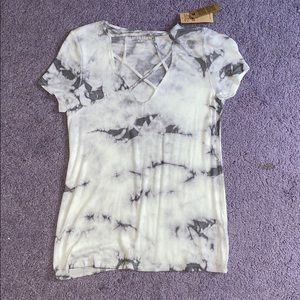 Oversized marble tee